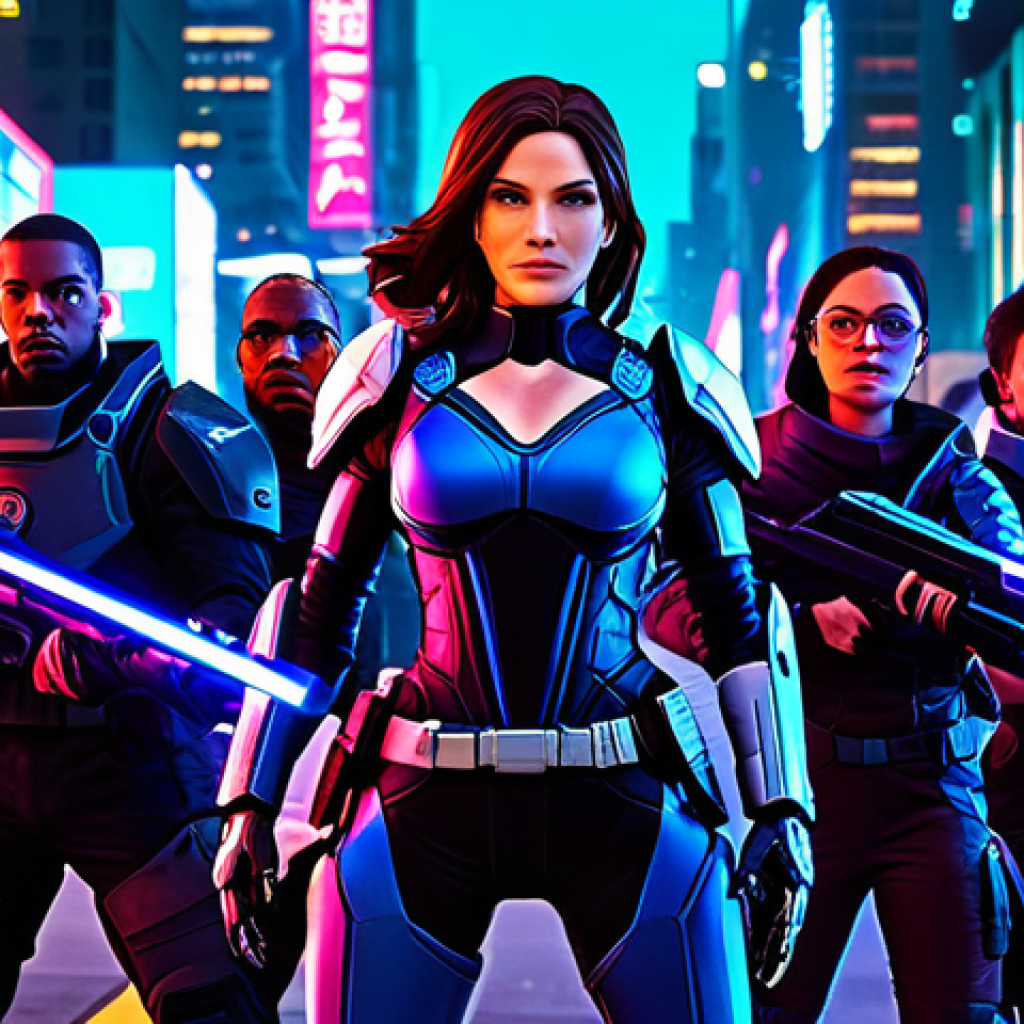 Caitlyn Carry Composition**

"A determined anime-style Caitlyn leading her team on a digital battlefield, fully clothed in futuristic armor, dynamic action pose, vibrant colors, cityscape background with neon lights, perfect anatomy, correct proportions, well-formed hands, appropriate attire, safe for work, professional, high quality, family-friendly."

**