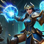 롤 유저 패치 반응 - **Prompt:** A highly dynamic scene featuring Ambetssa, the new "Mother of War" champion from League ...